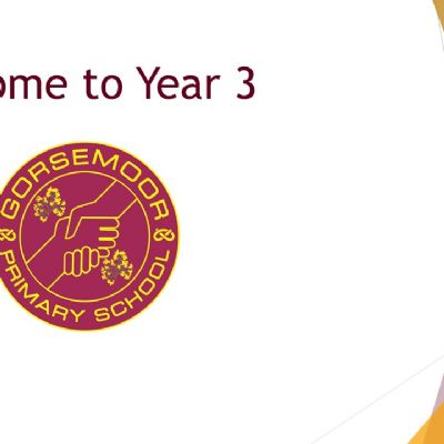 Welcome to Year 3